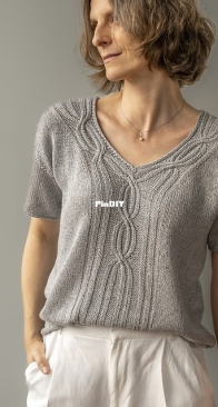 Sylvan Tee by Aneta Bleyer - knitting adventures