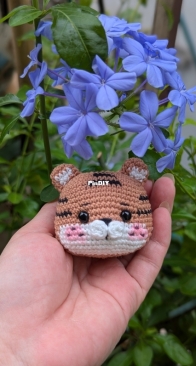 Keychain tiger