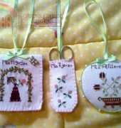 Guarda agujas,guarrda tijeras, alfiletero,guardametro cojincito y bookmark