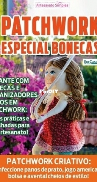 Artesanato Simples - Patchwork Especial Bonecas - Issue 33 - 2024 - Portuguese