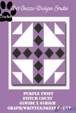Del Guzzo Designs Studio - Tammy Del Guzzo -Purple Twist