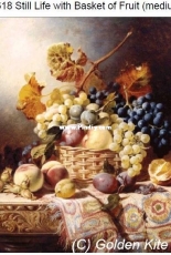 Golden Kite 1618 - Still Life with Basket of Fruit (medium) XSD