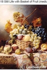 Golden Kite 1618 - Still Life with Basket of Fruit (medium) XSD