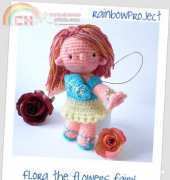 Knitting turnip- Barbara Ghiso -Flora the Flowers fairy