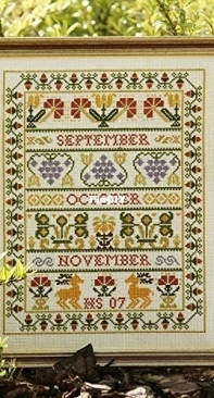Historical Sampler Company - Autumn Band Sampler XSD