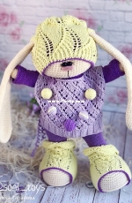 Crochet Bunny Art - Irina Tarasova - Chantal Outfit