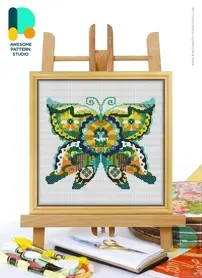 Awesome Pattern Studio - CS562 - Mandala Butterfly XSD