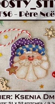 Frosty Stitch FS6 - Pere Noel by Ksenia Dmitrieva XSD