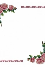 Coricamo 8785 Roses tablecloth XSD + PCS