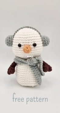 Mes Mignonneries - Winter the Snowman - Free