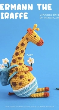 Natura Crochet - Natasha Tishchenko - Hermann The Giraffe