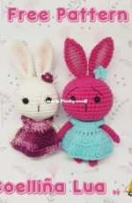 Galencaixe Encaixe y Amigurumis - Vita - Lua the Bunny - Free