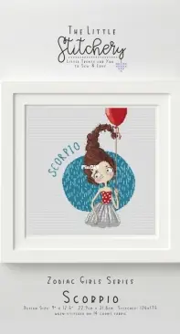 The Little Stitchery - Zodiac Girls Series - Scorpio