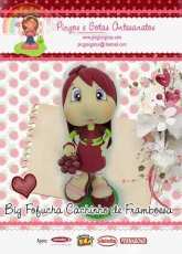 Artesanatos-Raspberry Soft Doll /Portuguese