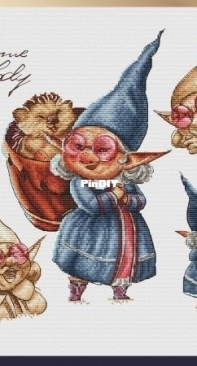 Fun Sheep FS21-018 - Gnome Lady by Anastasia Kravtsova / Eremeeva XSD