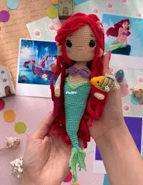 AlinetToys - Alina Yapaeva - Ariel and Flounder