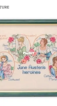 Ladies from Literature by Maria Diaz from Cross Stitcher 424,425 XSD