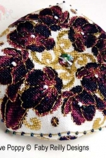 Faby Reilly Black Tulip Biscornu (PDF)