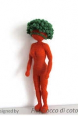 Fia fiocco di cotone - Daniela Duma - Pattern Woman doll amigurumi crochet