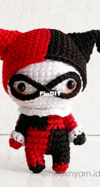 Hook and yarnd.id - Hook & Yarn - Jessica Asulaiman - Harley Quinn