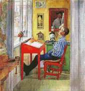 Artecy Cross Stitch - Esbjorn Doing His Homework