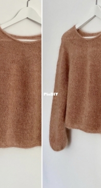 Espace Tricot Mousseux Sweater by Melissa  Clulow - Espace Tricot - French - Free
