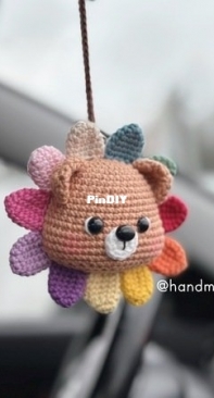 Handmadify - Trang Minh - Bear Car Ornament