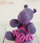 Lion Brand Yarns - 70459AD - Heather the Hippo - Free