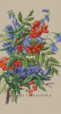 Bouquet with rowan by Natalia Cherepanova