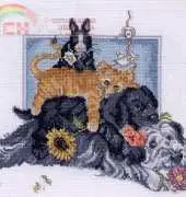 DMC Best Friends by Sue Hall K5421 All Piled Up