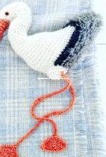 Stork for luck - Claire Garland