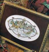 Sleigh Ride by Mike Vickery 101 Cross Stitch Christmas Creations
