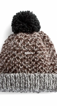 Yarnspirations - Double Strand Yarn Knit Hat - Free