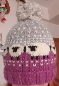 My baa ble beanie pattern by donna smith