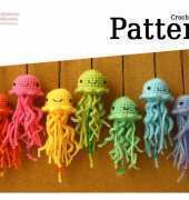 Tori Carroll- Sweet Hanging Amigurumi Jellyfish