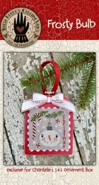 Teresa Kogut Frosty Bulb Ornament