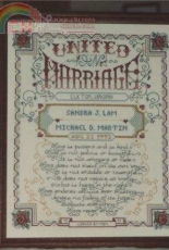 Victorian Wedding Sampler - Vera K Designs
