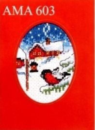 Atelje Margaretha AMA 603 Christmas card XSD