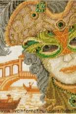 Golden Hands M-013 - Venetian Mask (He)