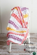 Crafting Friends Designs - Kate Wagstaff - Butterfly Garden Afghan