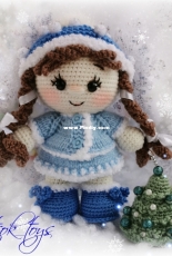 Tatsok Toys - Tatyana/Tatiana Sokolova - Baby in Snow-maiden Costume - Russian - Free