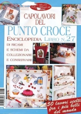 Prima Donna Edi. Encyclopedia-Capolavori del Punto Croce-N°27-2011Italian