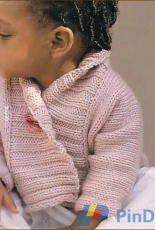 Ribbed Baby Jacket by Debbie Bliss -Free