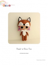 Gingermelon Design-Peek-a-Boo Fox