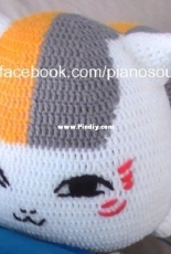 Pianosound shop - Noramon Dron - Amigurumi Big Nyanko Sensei Natsume Yuujincho