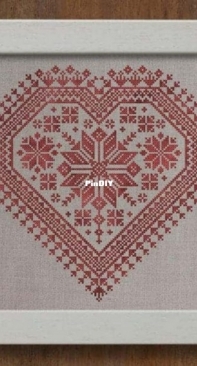 Modern Folk Embroidery - MFD006 - The Nordic Heart