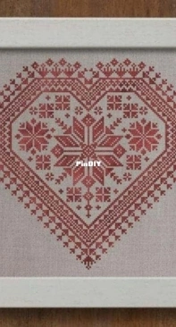 Modern Folk Embroidery - MFD006 - The Nordic Heart