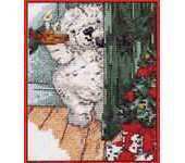 DMC - Bubble & Squeak K5041 Waiting for Santa by Sarah Bengry