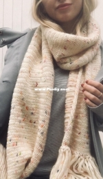 The Sprinkle Scarf by Cozy Fibers-English,German-Free