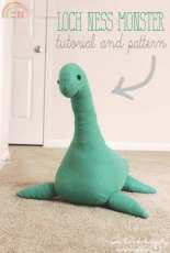 Loch Ness Monster Tutorial and Pattern - We Lived Happily Ever After - Free